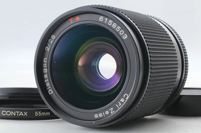 Cla'd [MINT] Contax Carl Zeiss T* Distagon 28mm f2 MMG Lens From JAPAN - Image 1 of 4