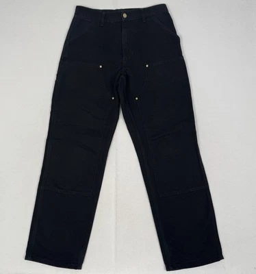 Pantalón Carhartt Doble Rodilla Carpintero Jeans Denim Utilidad Ropa de Trabajo W30 L32 Foto 1 de 4