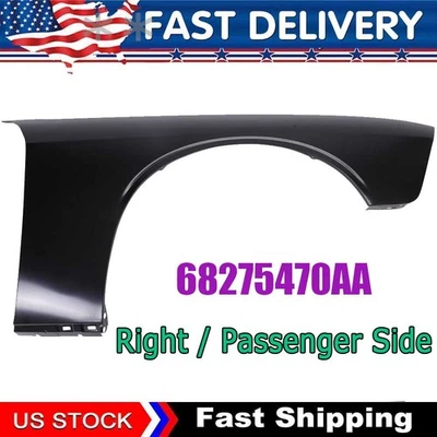 For 2008-2019 Dodge Challenger Front Passanger Right Side Fender Primed Steel Foto 1 de 4