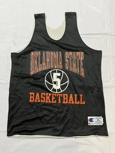 Oklahoma State Cowboys Vintage Champion Mesh Practice Basketball Trikot XL - Bild 1 von 4