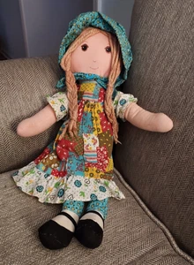 Vintage Holly Hobbie 16" Knickerbocker Stoffpuppe - Bild 1 von 2