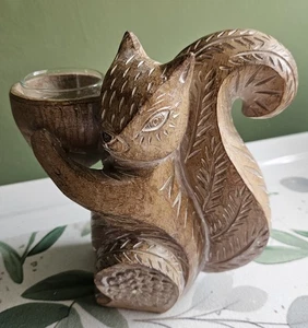 Eichhörnchen Kerzenhalter - Bild 1 von 6