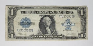 1923 U.S. One Dollar * Silver Certificate * Circulated * A73203953B * No Reserve - Picture 1 of 3