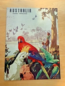 AUSTRALIA TRAVEL INFORMATION BOOKLET 1939 - Picture 1 of 5