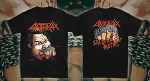 Camiseta Ántrax - Puñado de Álbum de Metal Camiseta de Thrash Metal Manga Corta - Imagen 1 de 1