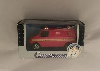 Cararama 1:43 Rojo Volkswagen T4 Van Bomberos Y Asistencia Nuevo Caja Abierta Foto 1 de 4