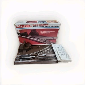 Lionel 027 Gauge Manual Control Switch Right Hand 6-5022 in Original Box - Picture 1 of 3