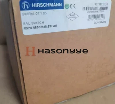 New In Box HIRSCHMANN RS20-0800M2M2SDAE Industrial Switch us free tax - Image 1 of 3