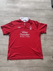 Nottingham Forest Home Football Shirt XXL Umbro Victor Chandler - Picture 1 of 6