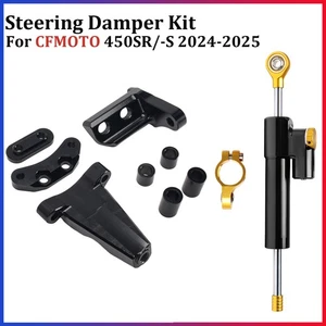 Linear Steering Damper Stabilizer W/Mounting Kit For CFMOTO 450SR/-S 2024-2025 - Picture 1 of 18
