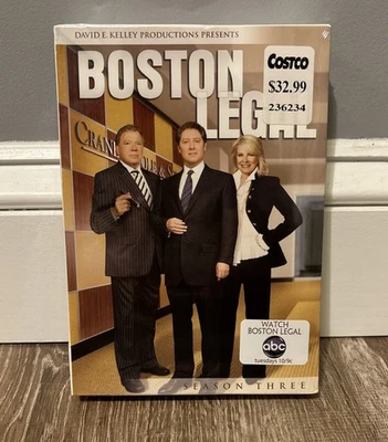 Boston Legal: The Complete Third Season (DVD, 2006) - Brand New/Sealed - Image 1 of 2