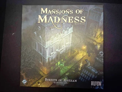Mansions of Madness 2nd Ed : Streets of Arkham Expansion FFG  [OPENED, COMPLETE] - Image 1 of 4