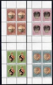 NAMIBIA  MNH 1996 SG697-700 Early Pottery, Blocks of 4 - Picture 1 of 1