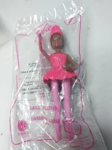 McDONALD's 2019 BARBIE HAPPY MEAL TOY #7 BARBIE AFRICAN AMERICAN BALLERINA - Picture 1 of 3