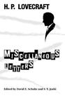 Miscellaneous Letters 9781614983736 By Lovecraft, H P