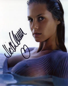HEIDI KLUM SIGNED 8x10 PHOTO SI VICTORIA SECRET MODEL SUPERMODEL AGT BECKETT BAS - Picture 1 of 2