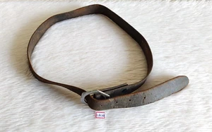 Vintage Handmade Everest Brand Old Leather Belt Decorative Collectible Leth102 - Imagen 1 de 8