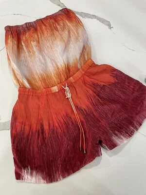 Mameluco de seda Haute Hippie S AK113 traje de festival boho Foto 1 de 4