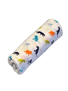 Aden + Anais Disney The Jungle Book Cotton Muslin Swaddle Baby Blanket NEW - Picture 1 of 5