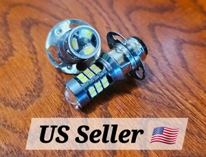 Pair of Ultra Hi/Lo LED HEADLIGHT BULBS for KUBOTA L175, L185DT, L185F TRACTORS - Picture 1 of 13