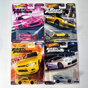 Hot Wheels Fast & Furious Premium Lot Of 4 *Read Description* - Picture 1 of 6
