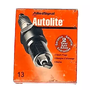 Caja de 4 bujías de resistencia Allied Signal Autolite parte 13 - Imagen 1 de 3