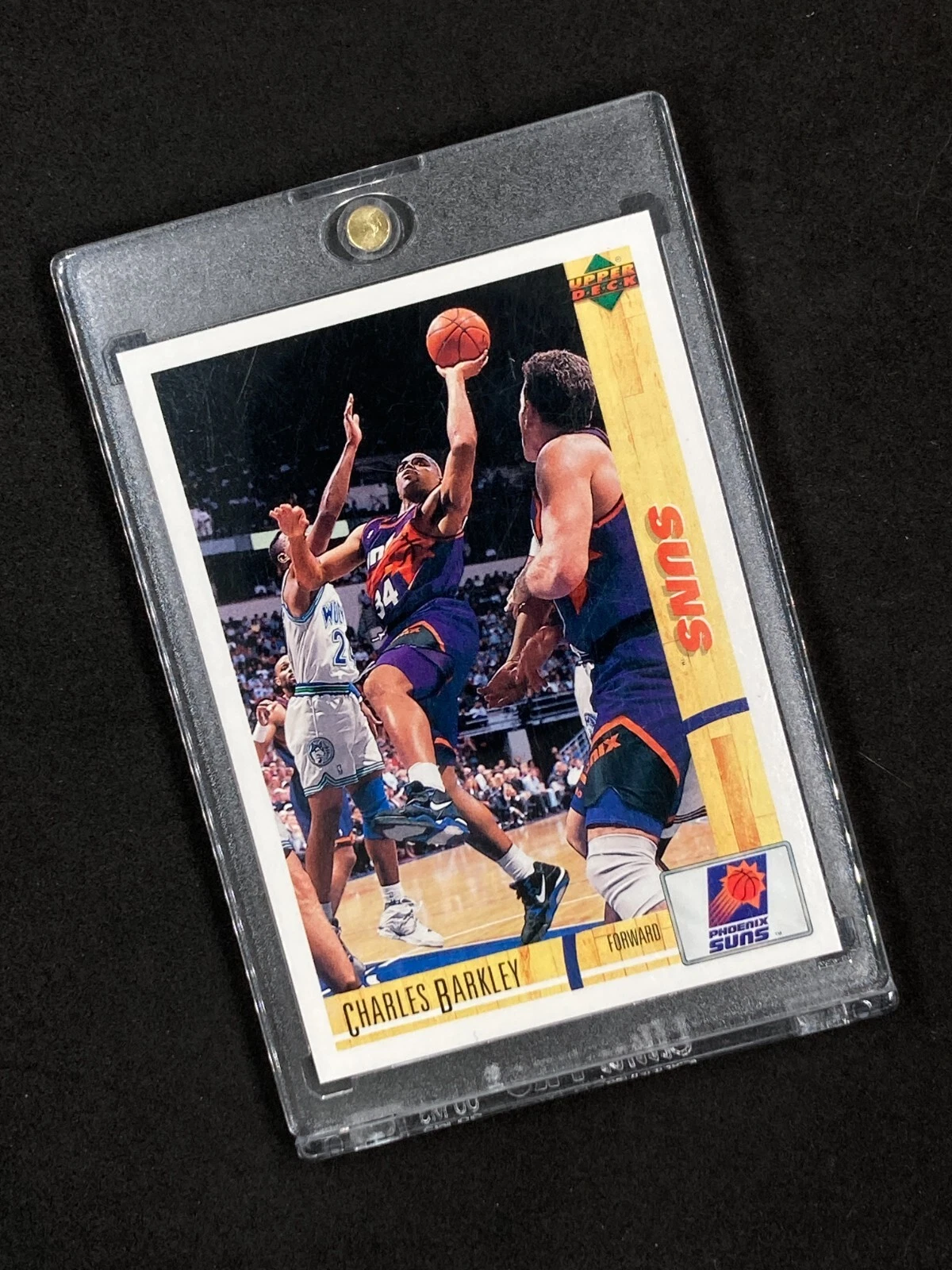 1992-93 Upper Deck McDonalds French #1 Charles Barkley Phoenix Suns