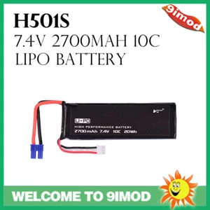Hubsan H501S-14 RC Drone Lipo Battery 7.4V 2700mAh 10C for H501S H501C H501S Pro - Picture 1 of 7