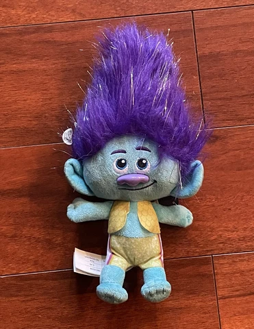 *NEW* Trolls World Tour Branch 8" Toy Plush Doll NWT Dreamworks Cover