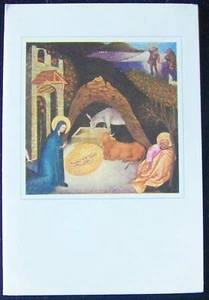 Vintage Postcard. Giovanni Di Paolo NATIVITA - Picture 1 of 4