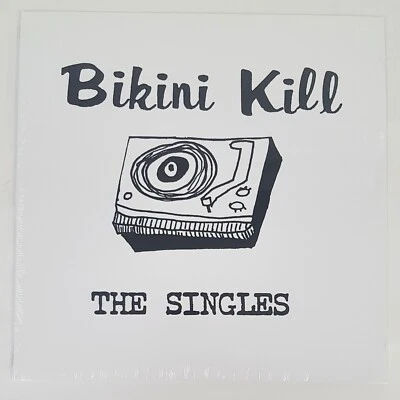 Bikini Kill – The Singles (Black Vinyl 45RPM) – New SEALED - Image 1 of 2
