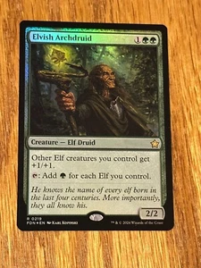 MTG Foundations, Elvish Archdruid Foil - Picture 1 of 1