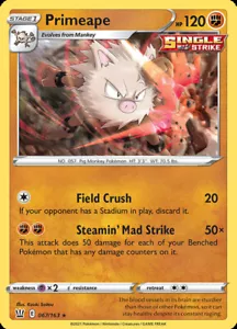 x4 Primeape - 067/163 - Rare Pokemon SS05 Battle Styles M/NM - Bild 1 von 1