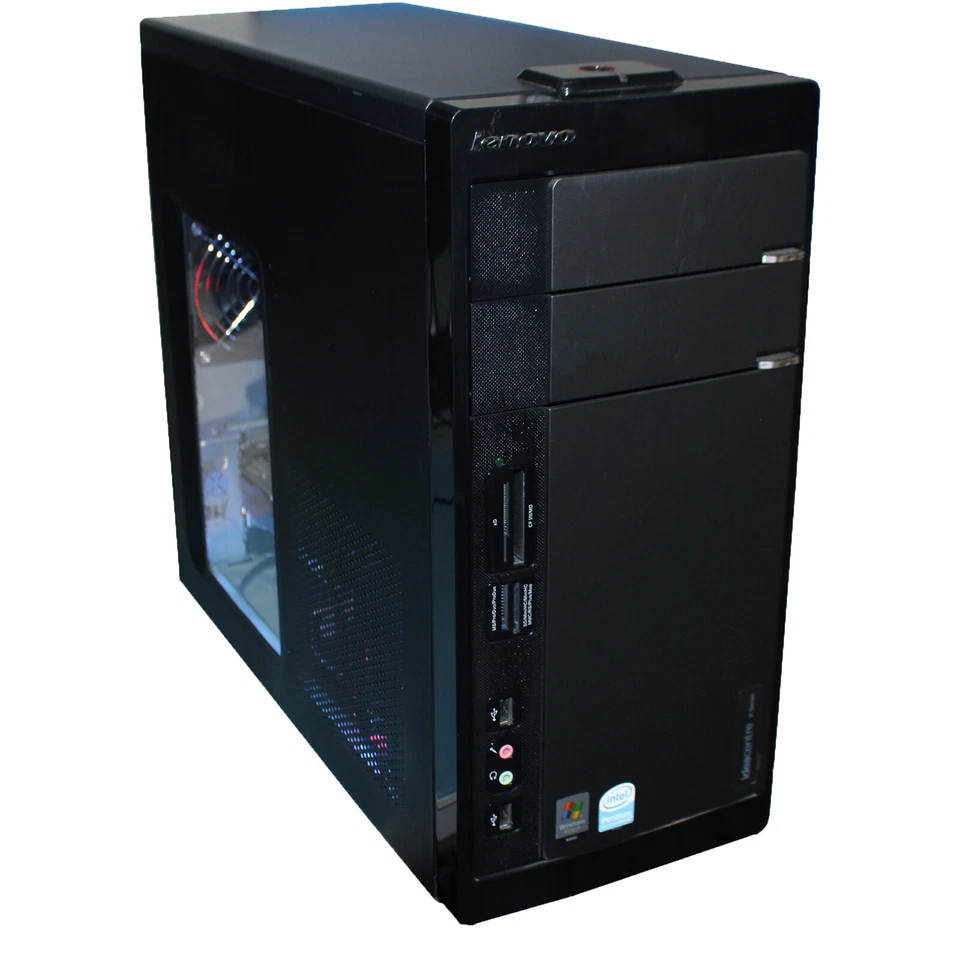 Lenovo IdeaCentre K230 Gaming Tower PC Quad Core 2.6GHz 8GB 256GB GTX 750 Ti W10 - Image 1 of 4