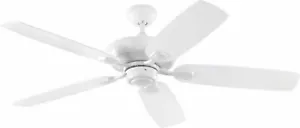 Monte Carlo 5COM52RZW Damp Location Colony Max, 52, Matte White - Picture 1 of 6