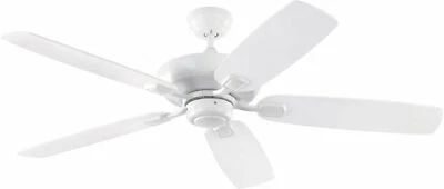 Monte Carlo 5COM52RZW Damp Location Colony Max, 52, Matte White - Image 1 of 4