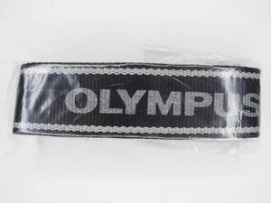 Bracelet de cou pour appareil photo d'origine Olympus 1 1/2" noir/argent NEUF - Photo 1 sur 9