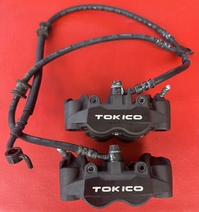 2012 2013 2014 2015 2016 Honda CBR1000RR 1000RR OEM Front Brake Calipers GOOD - Picture 1 of 14