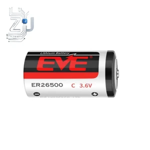 1 PC NEW EVE ER26500 C Type 2 3.6V Battery for Flowmeter Heat Meter PLC Server - Picture 1 of 5