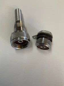 New Amphenol Microphone Plug and Chassis Mount Jack 75-MC1M - Picture 1 of 2