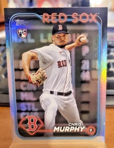 2024 Topps Rainbow Foil Chris Murphy #73 Rookie Boston Red Sox Parallel - Picture 1 of 2