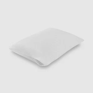 4 Set Cotton King Pillow Protectors/ Zipper White Covers 233 Thread Co Registry - Picture 1 of 2