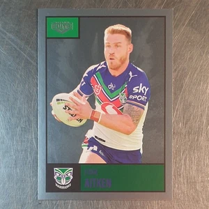 2022 NRL Elite Parallel Silver Euan Aitken Card P128 New Zealand Warriors - Picture 1 of 2