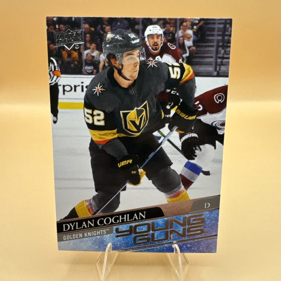 2200-21 Upper Deck UD Young Guns YG Dylan Coghlan Rookie Card RC #214 - Image 1 of 2