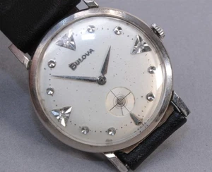 Bulova 17 jewel Men's Wristwatch Vintage - XC262 - Picture 1 of 8