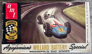 VINTAGE amt Agajanian’s Willard Battery Special 1/25 #2190-150 Indy 500 Winner - Picture 1 of 8