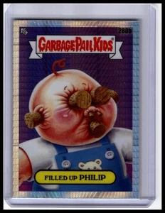 Cubo de basura cromado Topps Kids serie 7 #280b refractor Philip 2024 - Imagen 1 de 2