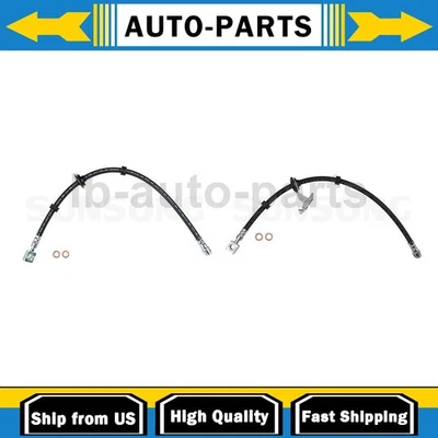 2X Manguera de línea de freno delantero Sunsong para Mercedes-Benz ML320 1999 2000 2001 2002 Foto 1 de 4