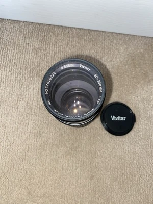 Vivitar 80-200mm f/4.5 MC Tele-Macro-Zoom Lens - Canon FD Mount in packaging  - Image 1 of 3