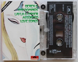 DEREK DOMINOS - LAYLA (POLYDOR 8232774 5112344) 1991 UK CASSETTE REISSUE CLAPTON - Picture 1 of 3